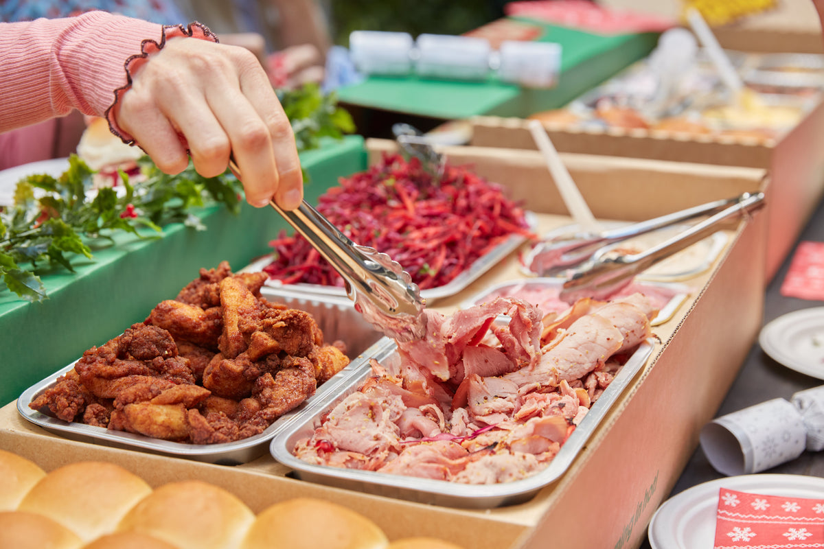40-50person Xmas pack with dessert catering setup | Cater Station Sydney