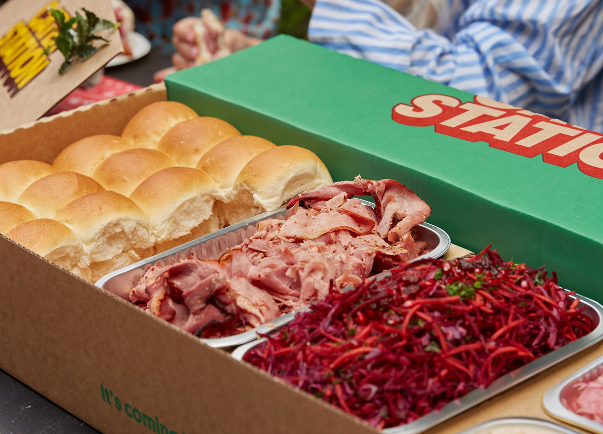 Christmas Slider mini Kit serving display | Cater Station Sydney