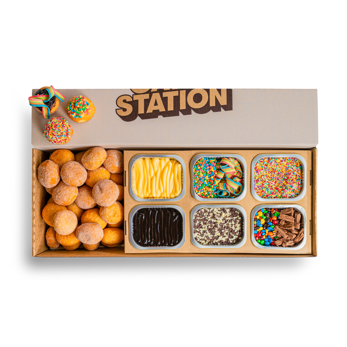 Xmas 120 - 140 Party Pack with dessert presentation | Cater Station Sydney
