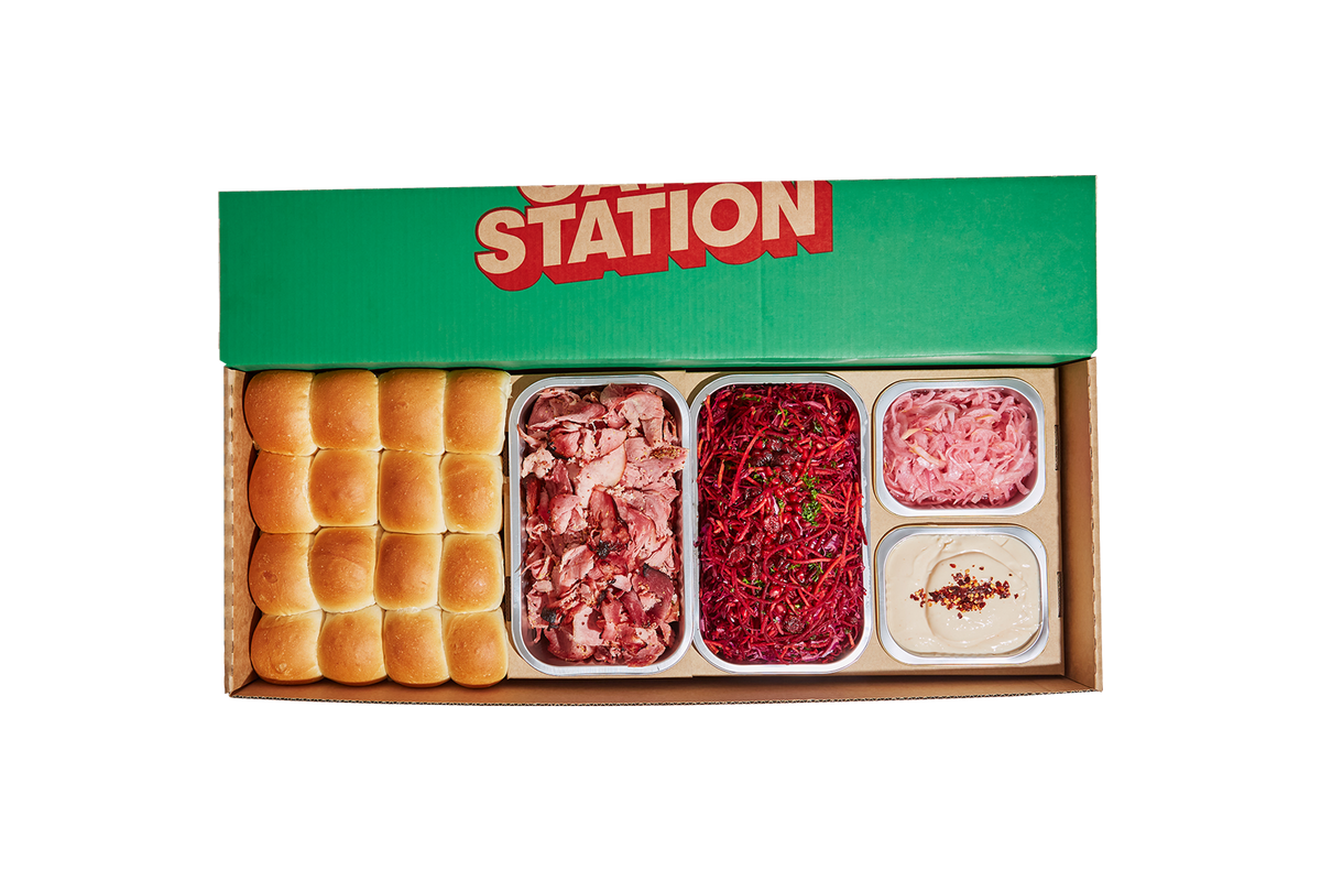 Christmas Slider mini Kit catering setup | Cater Station Sydney