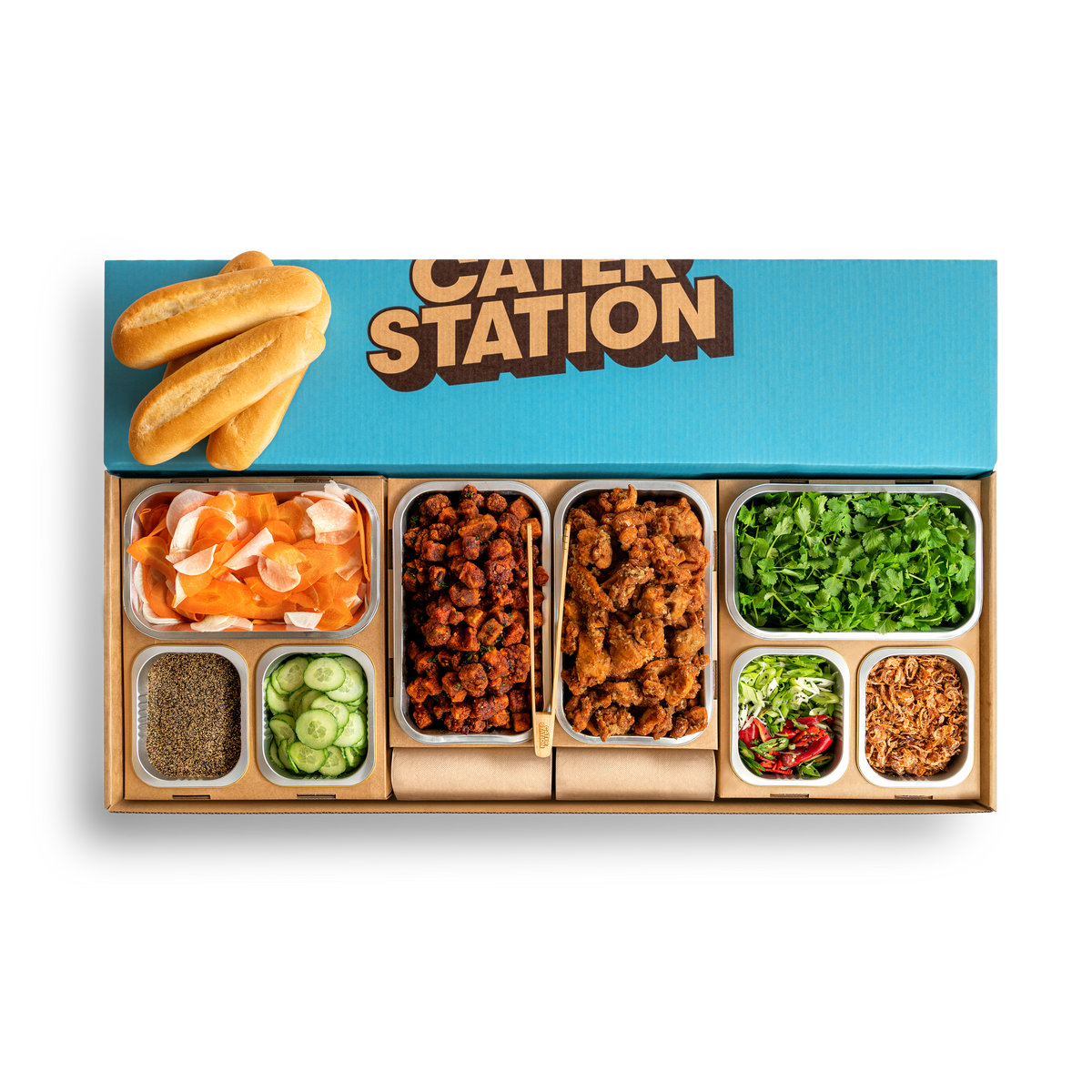Bánh Mì Kit catering setup | Cater Station Sydney