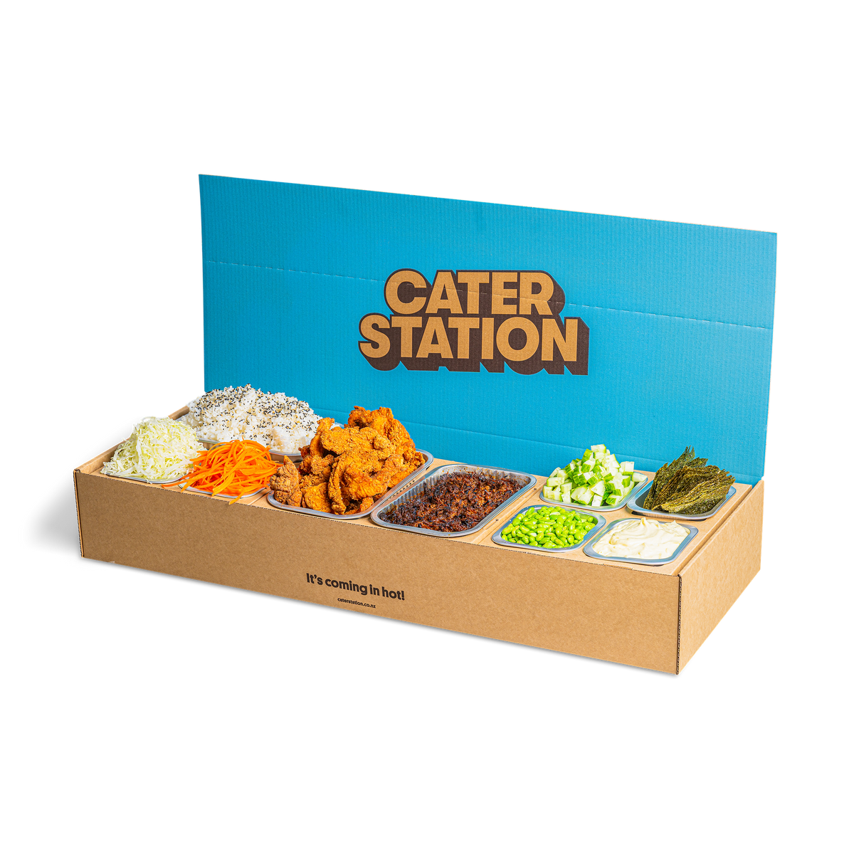 Poke Bowl Station detail view | Cater Station Sydney
