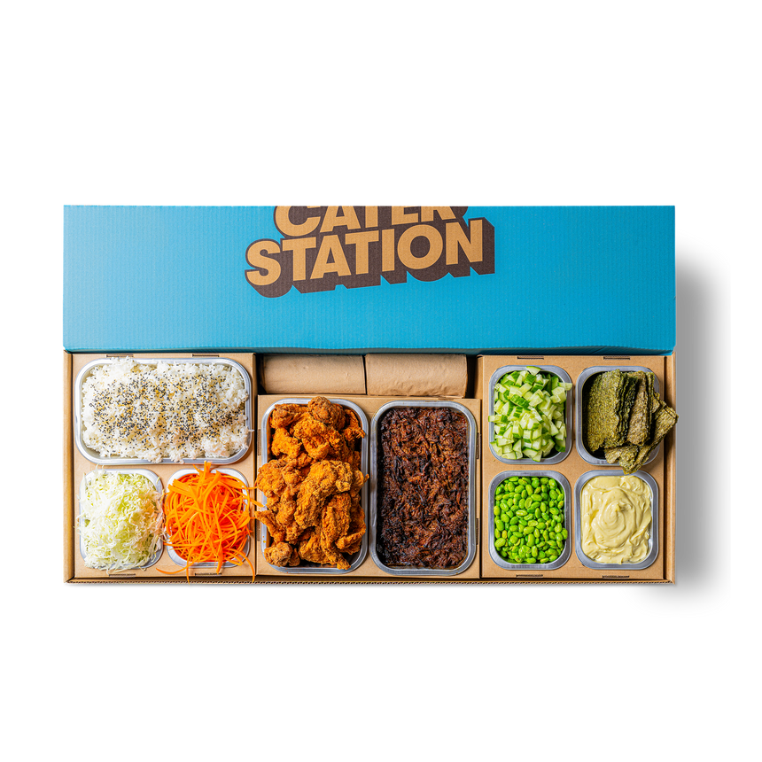 Poke Bowl Station catering setup | Cater Station Sydney