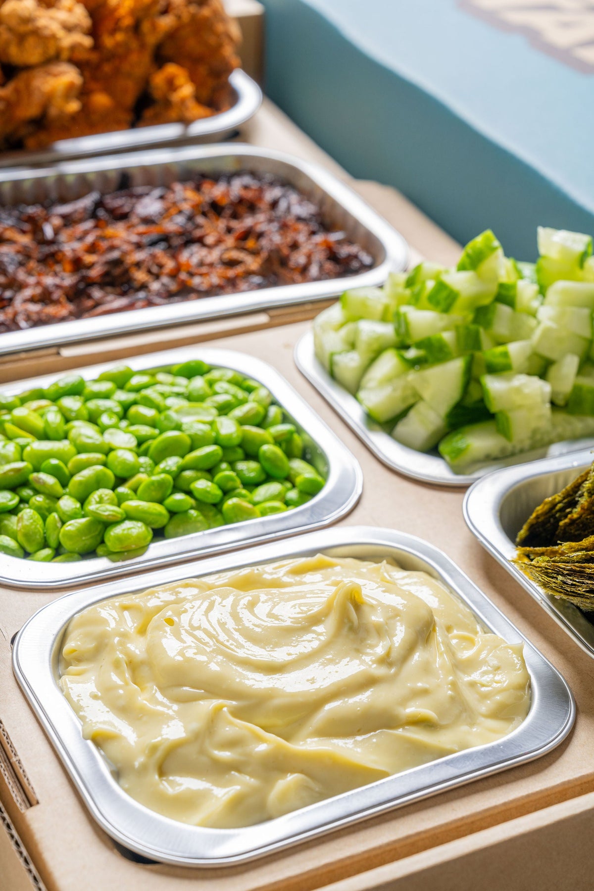 Poke Bowl Station serving display | Cater Station Sydney