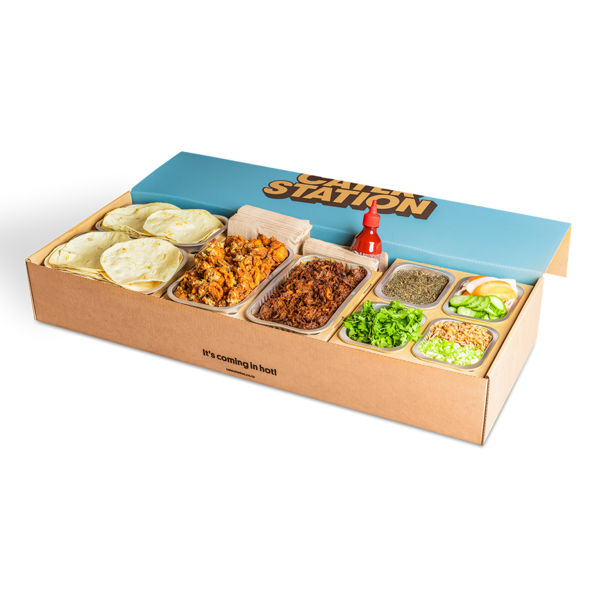 Bánh Mì Taco Kit close-up | Cater Station Sydney