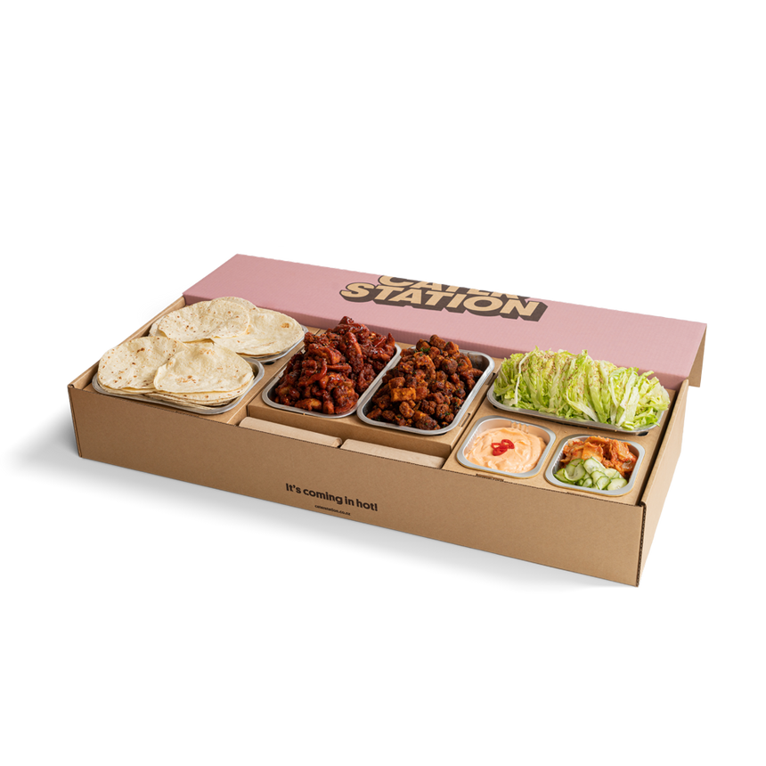 Korean Taco Kit detail view | Cater Station Sydney