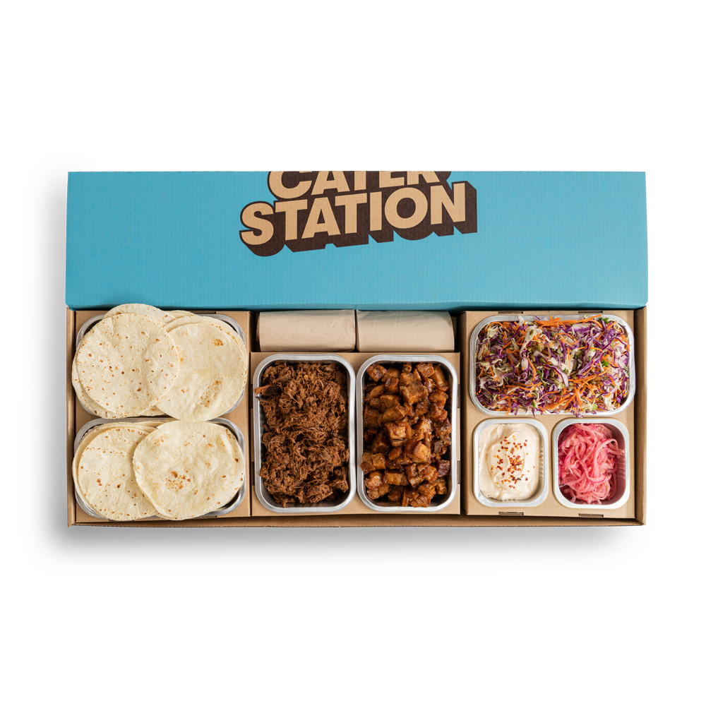60-75person Xmas party pack detail view | Cater Station Sydney