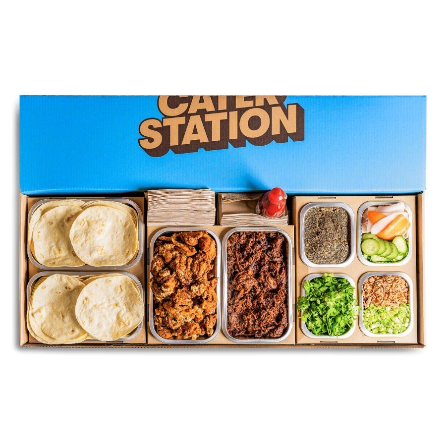 Bánh Mì Taco Kit catering setup | Cater Station Sydney