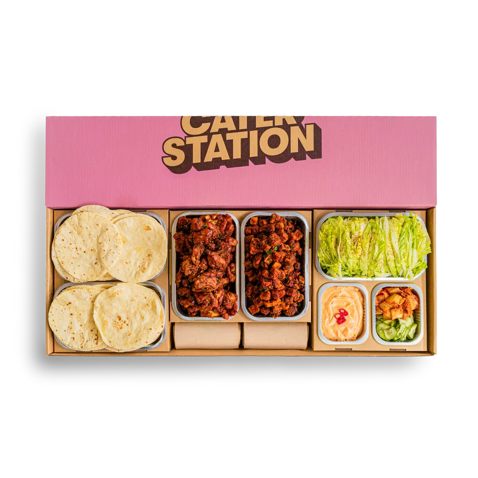 120 - 130 Party Pack with dessert detail view | Cater Station Sydney